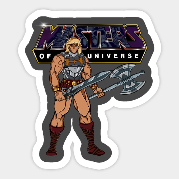 Battle Armor He-Man Sticker by MauryAraya316